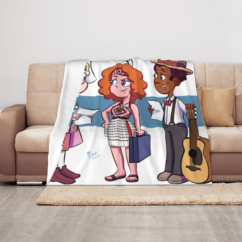 Custom Disney Milo Murphy's Law Quilt Bedding Set - Great for Picnic and Home Decor - Image 4