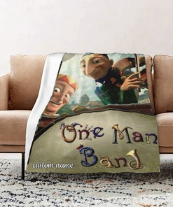 Custom Disney One-Man Band Quilt Bedding Set - Ideal for Home Decoration and Picnic