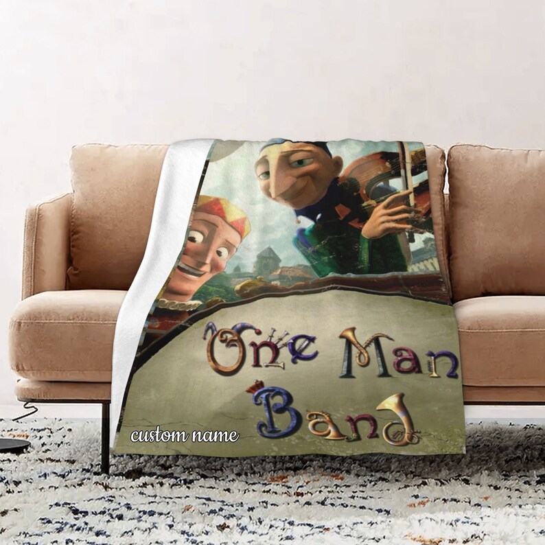 Custom Disney One-Man Band Quilt Bedding Set - Ideal for Home Decoration and Picnic - Image 2