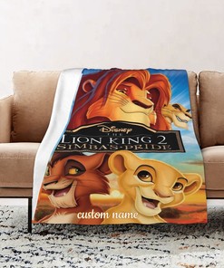 Custom Disney The Lion King II Simba's Pride Quilt Bedding Set - Great for Picnic and Home Decor