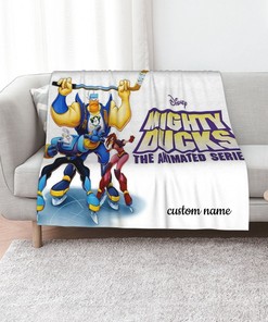Custom Disney The Mighty Ducks Quilt Bedding Set - Suitable for Home Decoration and Picnic