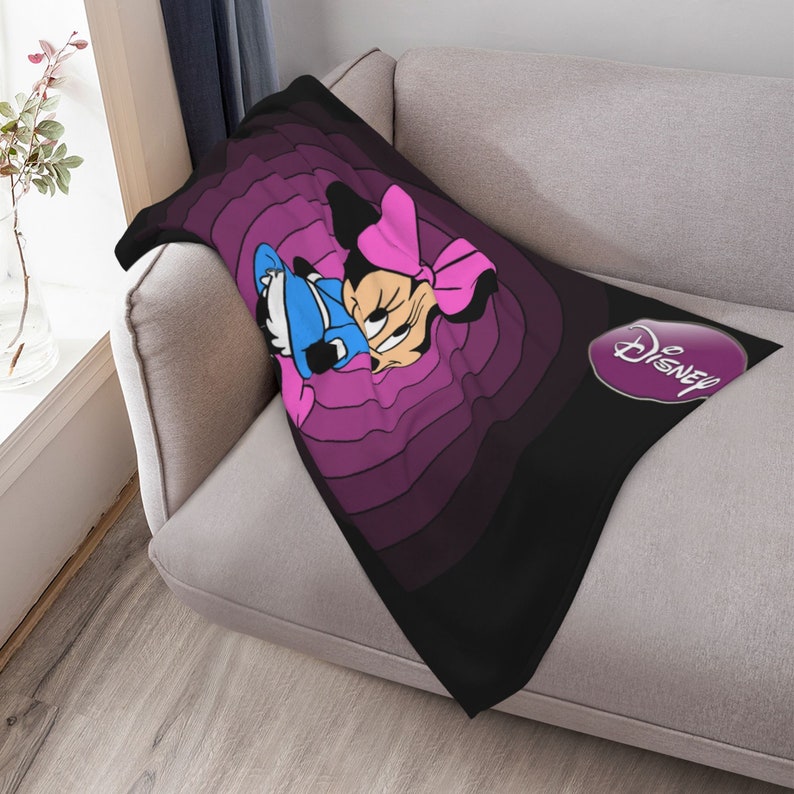 Custom Minnie Mouse Quilt Blanket Bedding Set - Great for Bedroom Decor and Home Decoration - Image 3