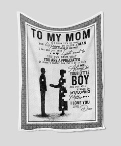 Custom Mom Personalized Quilt Bedding Set Blanket - Great for Family and Home Decoration