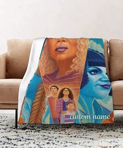 Custom Name A Wrinkle In Time Quilt Blanket Set - Perfect for Home Decoration and Picnic, Great Gifts for Family