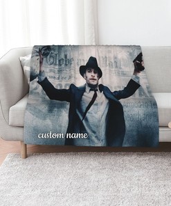 Custom Name American Gangster Quilt Blanket for Home Decoration and Gift - Great Gifts for Family