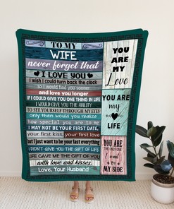 Custom Name Blanket for Couple - Perfect for Bedroom Decor, Great Gifts for Family
