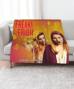 Custom Name Disney Freaky Friday Quilt Bedding Set - Perfect for Bedroom Decor, Great Gifts for Family