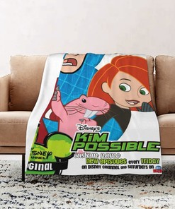 Custom Name Disney Kim Possible Quilt Blanket Bedding Set for Home Decoration and Gift - Great Gifts for Family