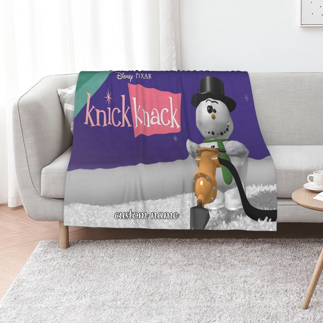 Custom Name Disney Knick Knack Quilt Bedding Set - Perfect for Bedroom Decor, Great Gifts for Family