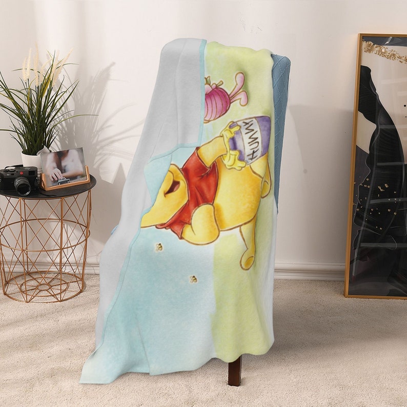 Custom Name Disney Piglet Quilt Blanket for Home Decoration and Gift - Great Gifts for Family - Image 4