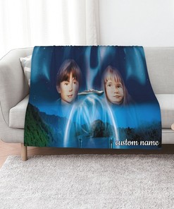 Custom Name Disney Race To Witch Mountain Quilt Blanket Set - Perfect for Home Decoration and Picnic, Great Gifts for Family