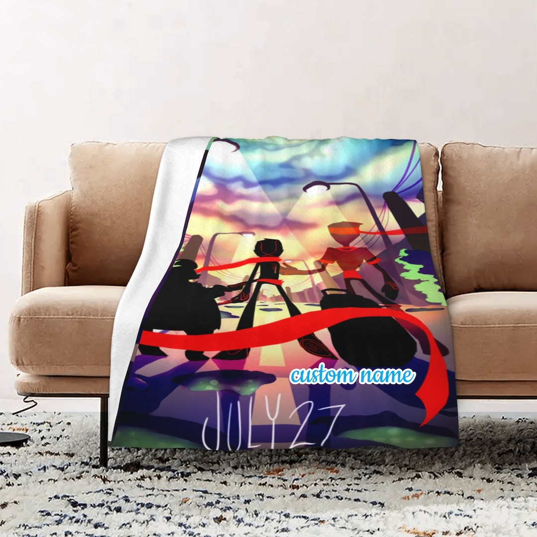 Custom Name Disney Randy Cunningham Bedding Set Blanket - Great Gifts for Family and Home Decoration