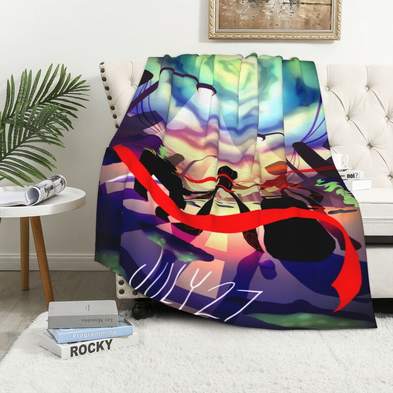 Custom Name Disney Randy Cunningham Bedding Set Blanket - Great Gifts for Family and Home Decoration - Image 3