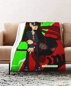 Custom Name Disney Randy Cunningham Quilt Blanket - Perfect for Bedroom Decor and Home Decoration