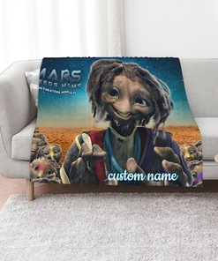 Custom Name Disney Roving Mars Quilt Blanket Bedding Set for Home Decoration - Great Gifts for Family