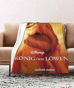 Custom Name Disney The Lion King II Simba's Pride Quilt Bedding Set - Perfect for Bedroom Decor, Great Gifts for Family