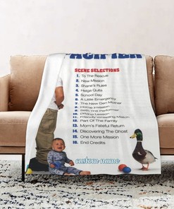 Custom Name Disney The Pacifier Quilt Blanket for Home Decoration and Gift - Great Gifts for Family