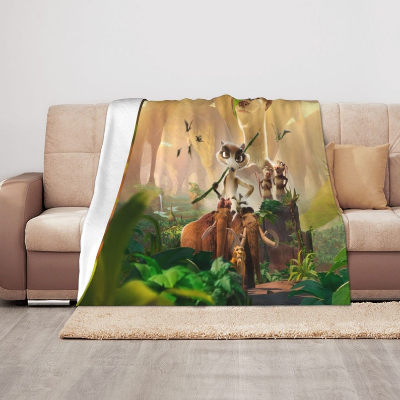 Custom Name Ice Age Adventures Quilt Bedding Set - Perfect for Bedroom Decor, Great Gifts for Family - Image 3