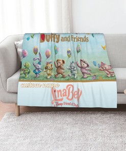 Custom Name LinaBell Quilt Bedding Set - Perfect for Bedroom Decor, Great Gifts for Family