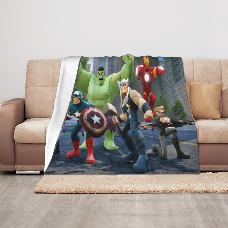 Custom Name Marvel Quilt Bedding Set - Perfect for Bedroom Decor, Great Gifts for Family - Image 3