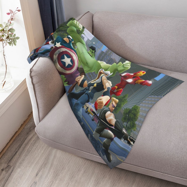 Custom Name Marvel Quilt Bedding Set - Perfect for Bedroom Decor, Great Gifts for Family - Image 4