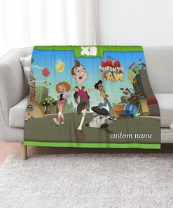 Custom Name Milo Murphy's Law Quilt Blanket Set - Perfect for Home Decoration and Picnic, Great Gifts for Family