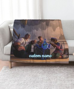 Custom Name Strange World Quilt Blanket Bedding Set for Picnic and Bedroom Decor