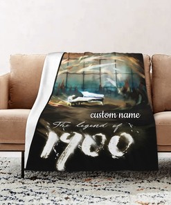 Custom Name The Legend Of 1900 Quilt Blanket Set - Perfect for Home Decoration and Picnic, Great Gifts for Family