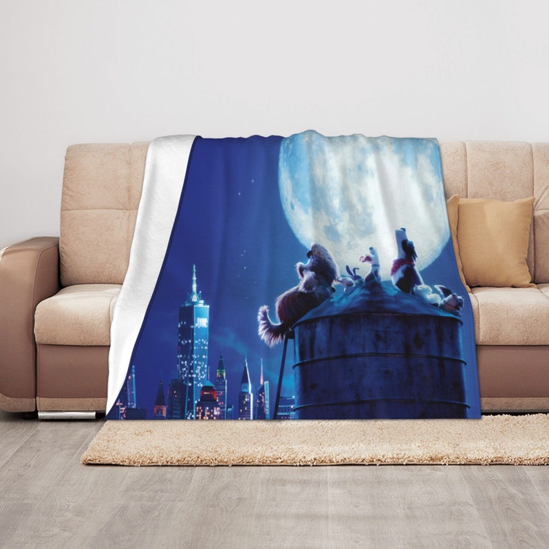 Custom Name The Secret Life Of Pets Quilt Blanket Set - Perfect for Home Decoration and Picnic, Great Gifts for Family - Image 3