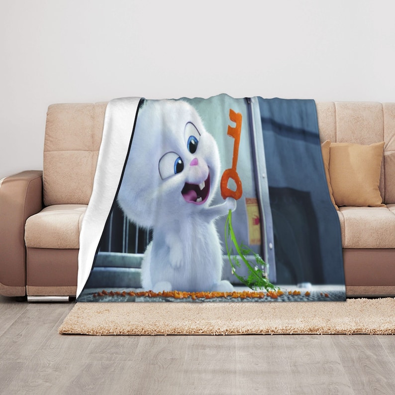 Custom Name The Secret Life of Pets Bedding Set Blanket - Suitable for Home Decoration and Picnic - Image 3
