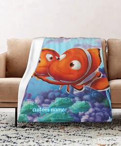 Custom Nemo Quilt Blanket Bedding Set - Great for Picnic and Home Decor