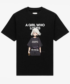 Custom Printed Women's Anime Tee - Birthday Gift for Anime Fans