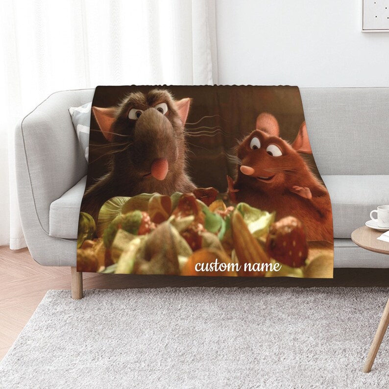 Customizable Disney Ratatouille Quilt Blanket - Great Gifts for Family - Image 2