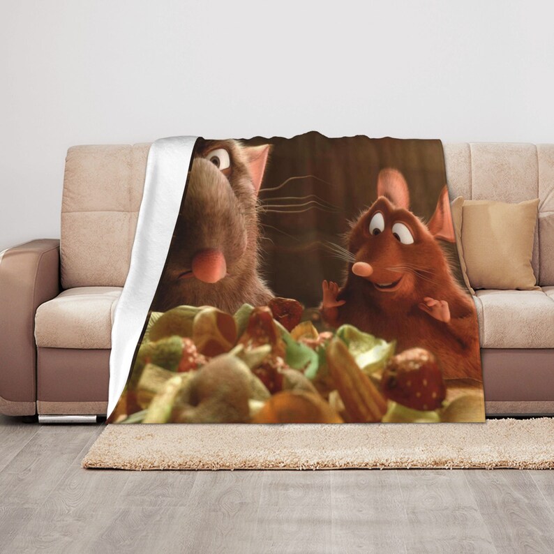 Customizable Disney Ratatouille Quilt Blanket - Great Gifts for Family - Image 3