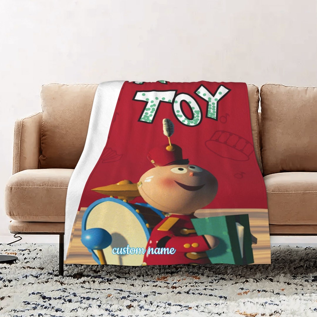 Customizable Disney Tin Toy Quilt Bedding Set Blanket - Great Gifts for Family