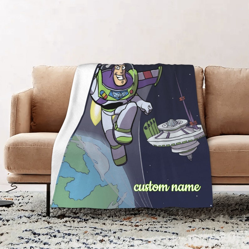 Customizable Lightyear Bedding Set Blanket - Great Gifts for Family - Image 2