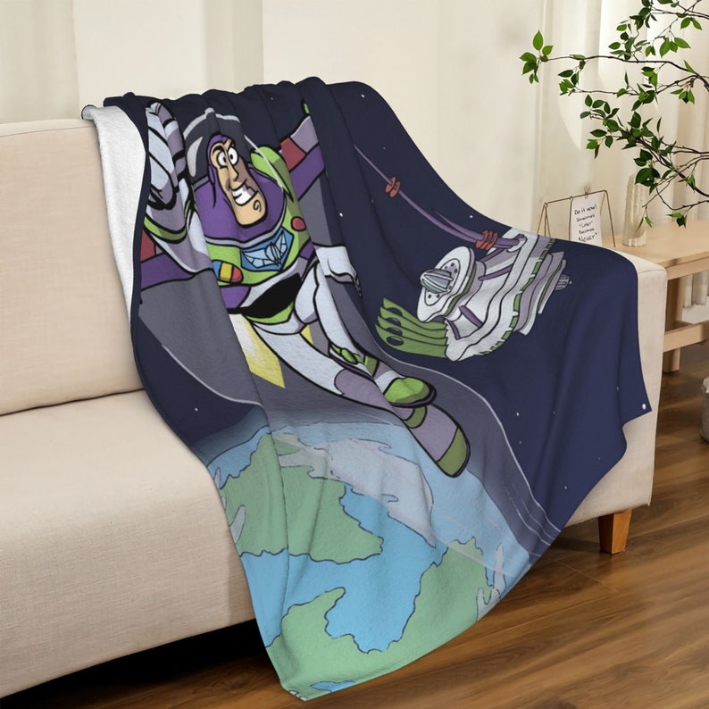 Customizable Lightyear Bedding Set Blanket - Great Gifts for Family - Image 3