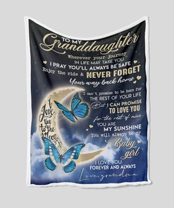 Customized Family Throw Blanket with Grandma Quilt for Boys and Girls - Great Gifts for Family