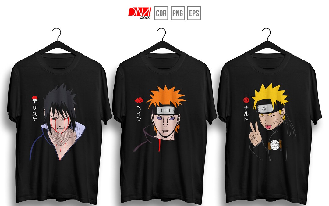 Cute Anime Bundle - Make Your Own DIY Anime T-Shirts with NS 2 Prints with High-Quality Vector Files