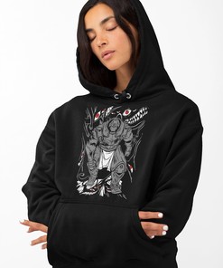 Cute Anime Graphic Hoodie - Unisex Otaku Anime Hoodie, Manga Lover Sweater