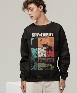 Cute Anime Graphic Sweatshirt for Otaku, Manga Lover Sweater, Clothing Merch Gift