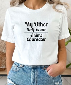 Cute Anime Saying Shirt: Fun Anime Clothing with Nice Quote & Perfect Gift for Anime Lovers