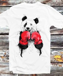 Cute Boxing Panda Unisex Sweatshirt - Vintage Cool Gift For Panda Lovers