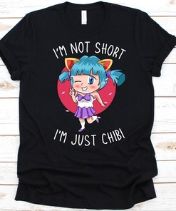 Cute Chibi Cartoon T-Shirt for Anime Lovers, Ideal Gift for Manga Enthusiasts, Perfect for Chibi Fans