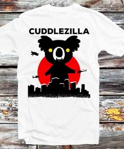 Cute Cuddlezilla Koala Pet Lover Shirt for Anime Fans - Unisex Anime Top Tee