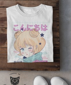 Cute Dragon Tee - Japanese Comics Manga Illustration T-Shirt