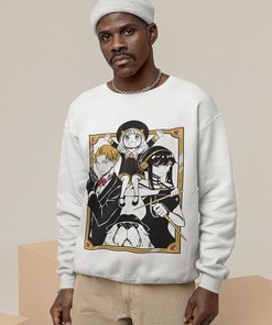 Cute Manga Graphic Ropa Sweater with Graphic Tee Design - Perfect Anime Lovers Gift