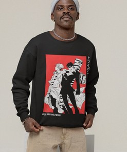 Cute Manga Graphic Ropa Sweater with Graphic Tee Design - Perfect Manga Lovers Gift