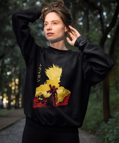 Cute Manga Graphic Ropa Sweater with Graphic Tee Design - Perfect Otaku Gift
