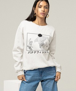 Cute Manga Graphic Ropa Sweater with Graphic Tee Design - Perfect Otaku Lovers Shirt